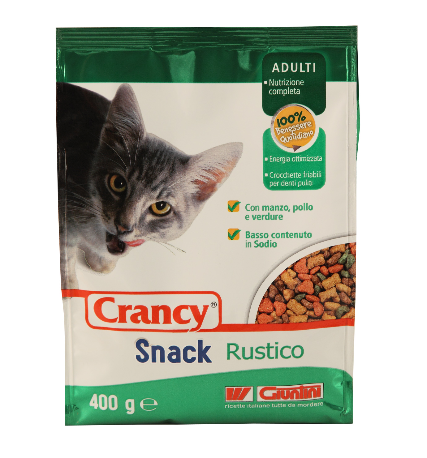 Crancy Snack Rustico - cibo gatto (10 pz x 400 gr)