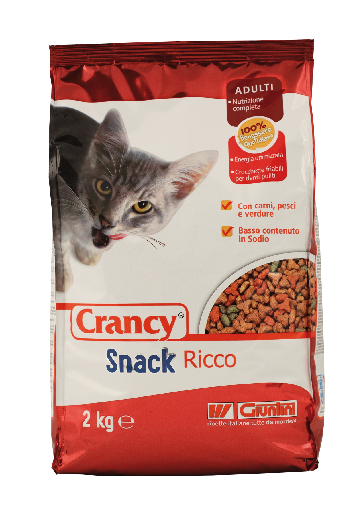 Crancy Snack Ricco - cibo gatti (10 pz x 400 gr)