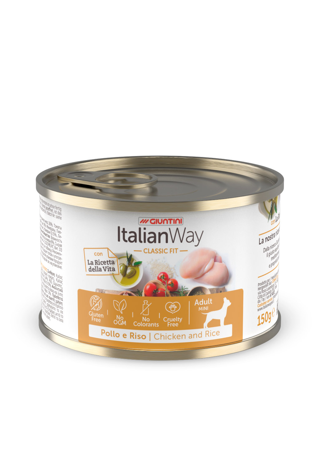 Umido / Pollo e Riso (24 pz. x 150 gr.) • cane Adult mini