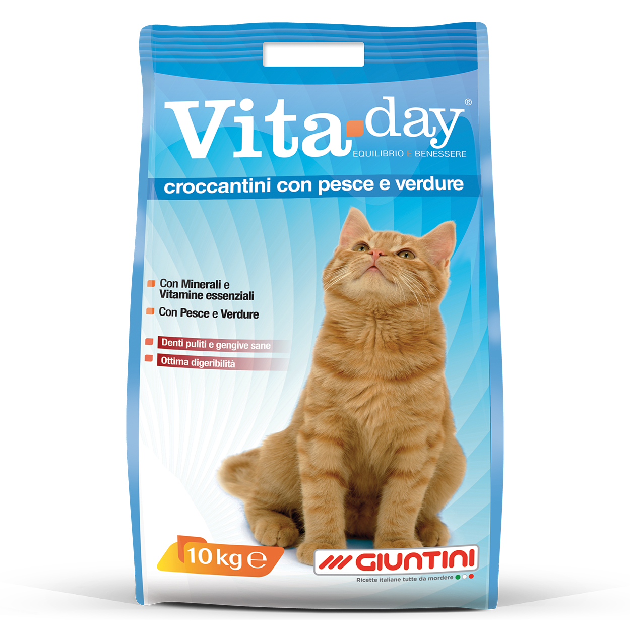 Vitaday croccantini gatto al pesce (1pz x 10 Kg)