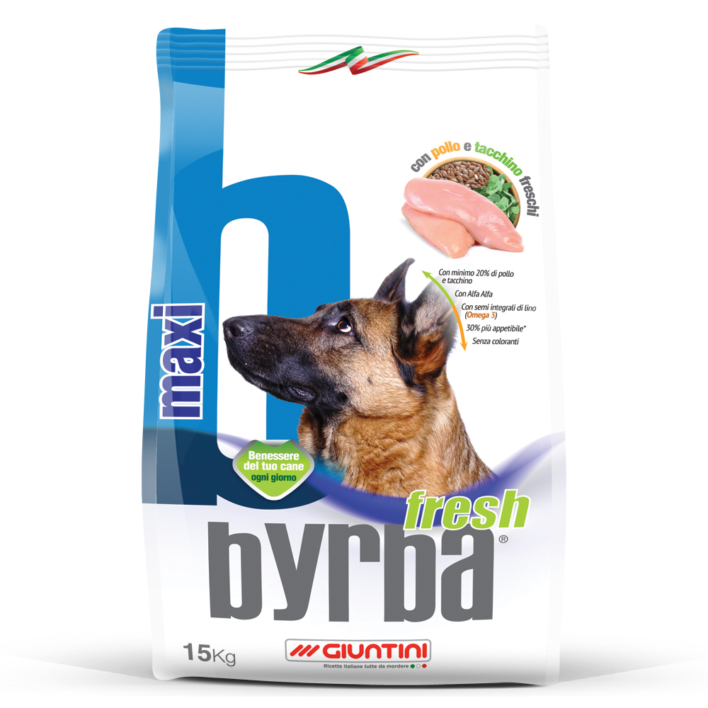 Byrba Fresh Maxi - cibo cani (1 pz x 15 kg)