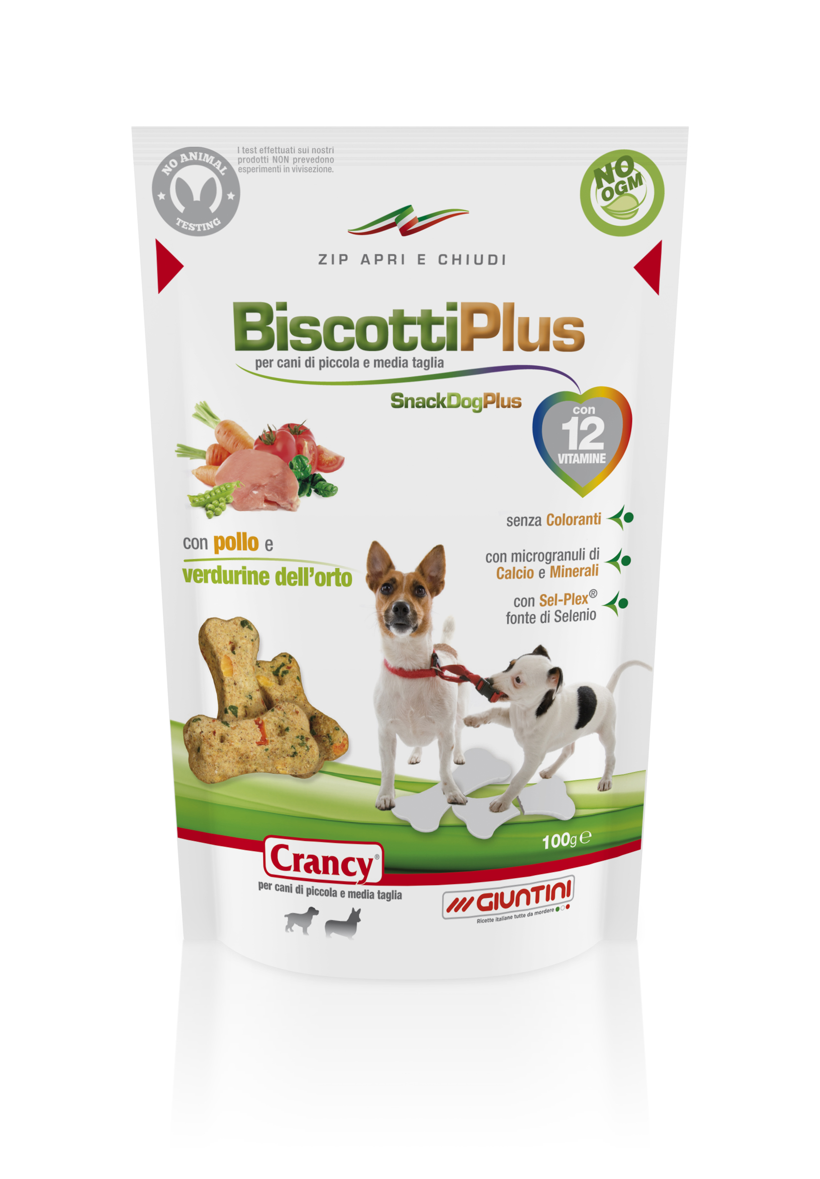 Crancy Biscotti per cani mini plus (10 conf. da 10 gr)